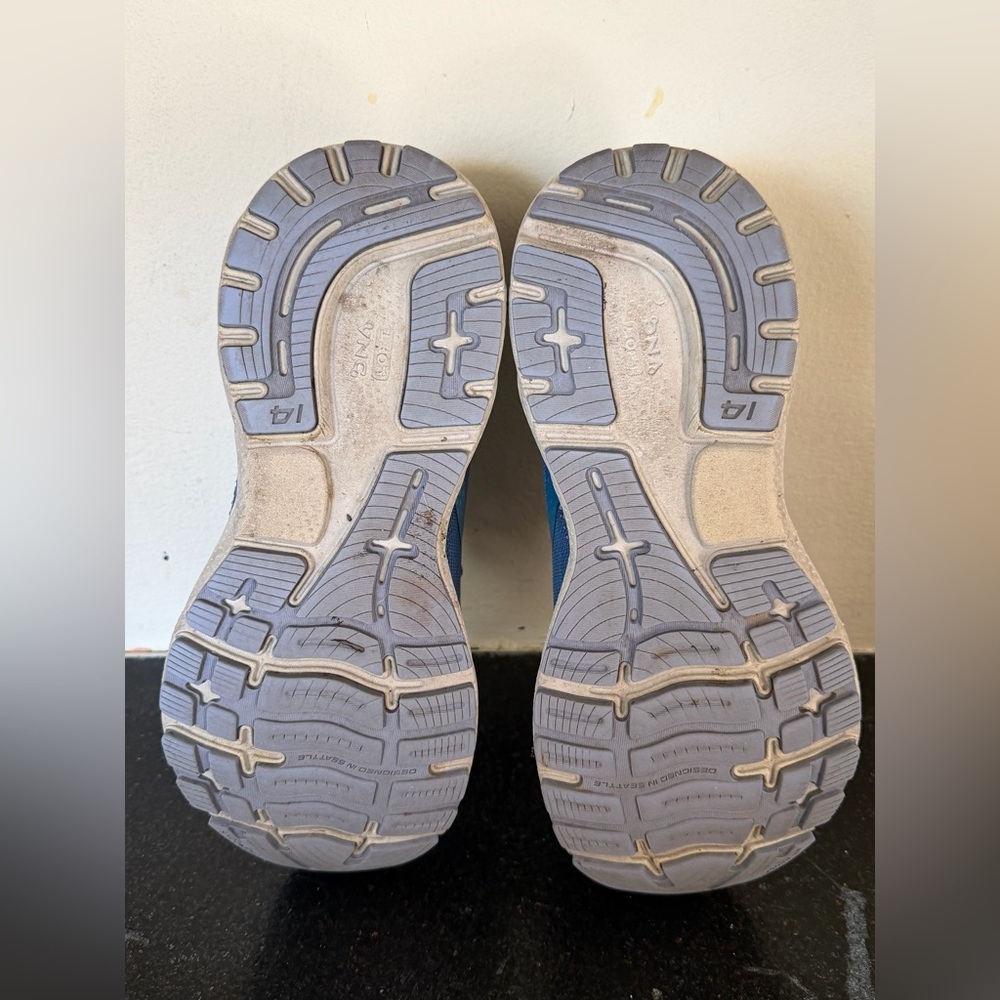 Womens Brooks Ghost 14 Running Shoes Sz 7 1203561B456 - Picture 7 of 8